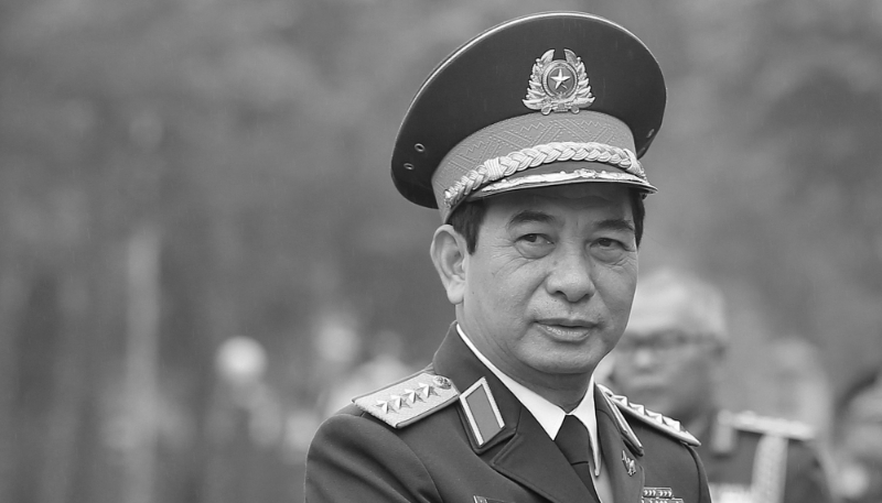 The Vietnamese Defence Minister, Phan Van Giang.