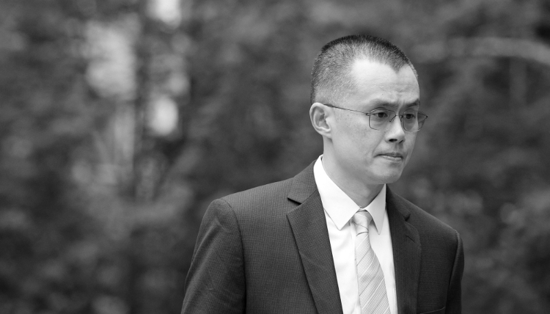 Former Binance CEO Changpeng Zhao at federal court in Seattle, on 30 April, 2024.
