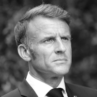 Emmanuel Macron. © Frank Muller/Nice-Matin/PhotoPQR/MaxPPP