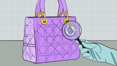Real of fake? Lady Dior counterfeits bearing authenticity certificates are muddying the waters of the second-hand market.