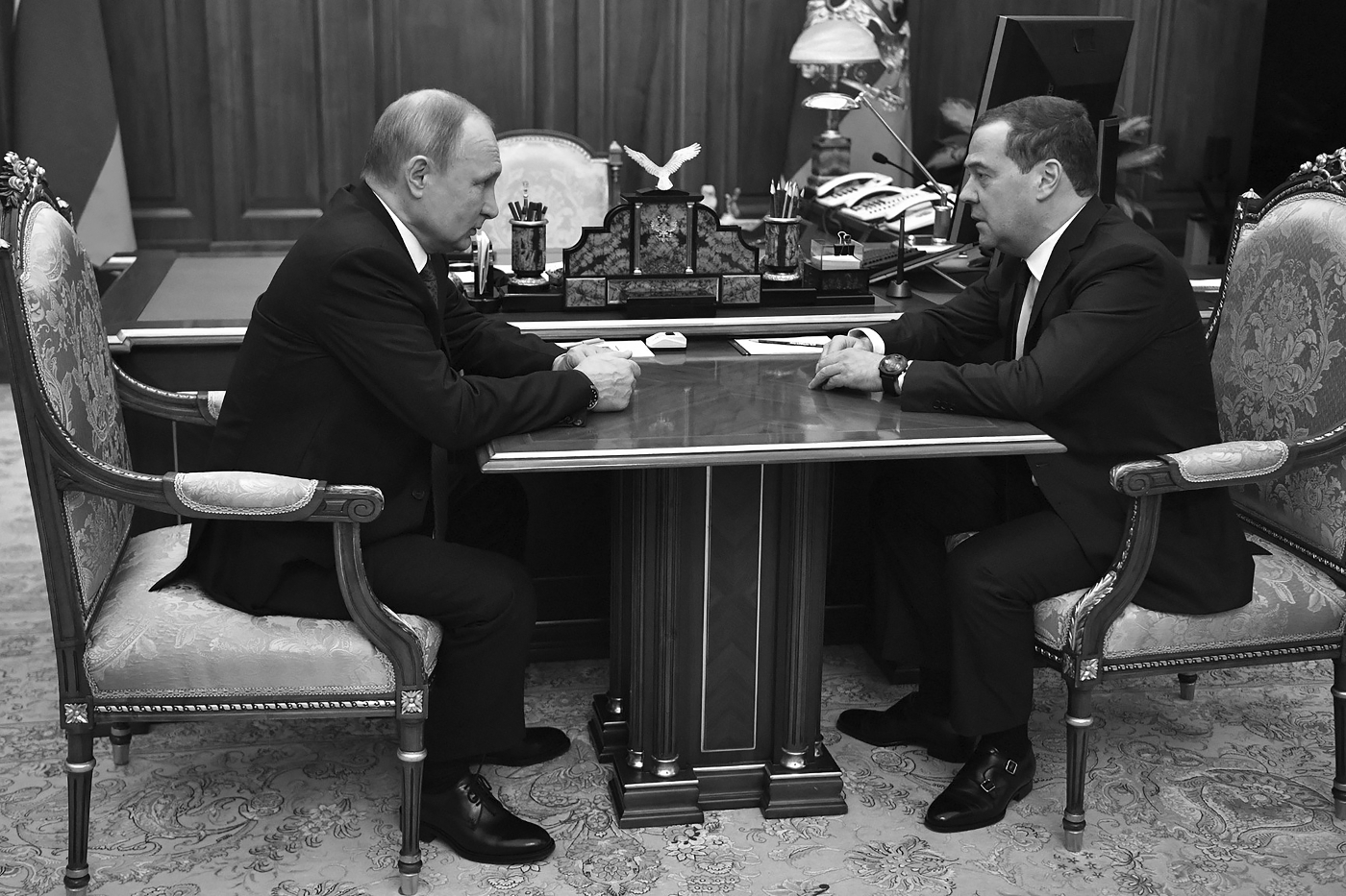 Dimitri Medvedev was appointed deputy to Vladimir Putin as president of the NSC.