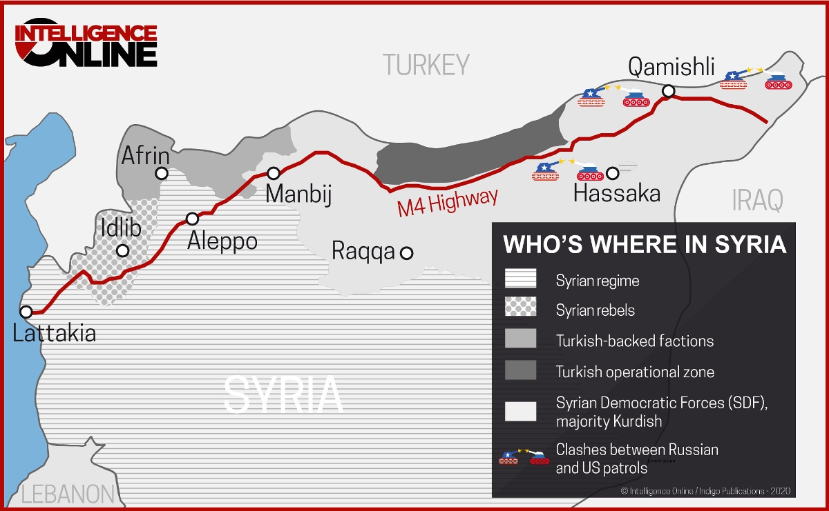   Who’s where in Syria