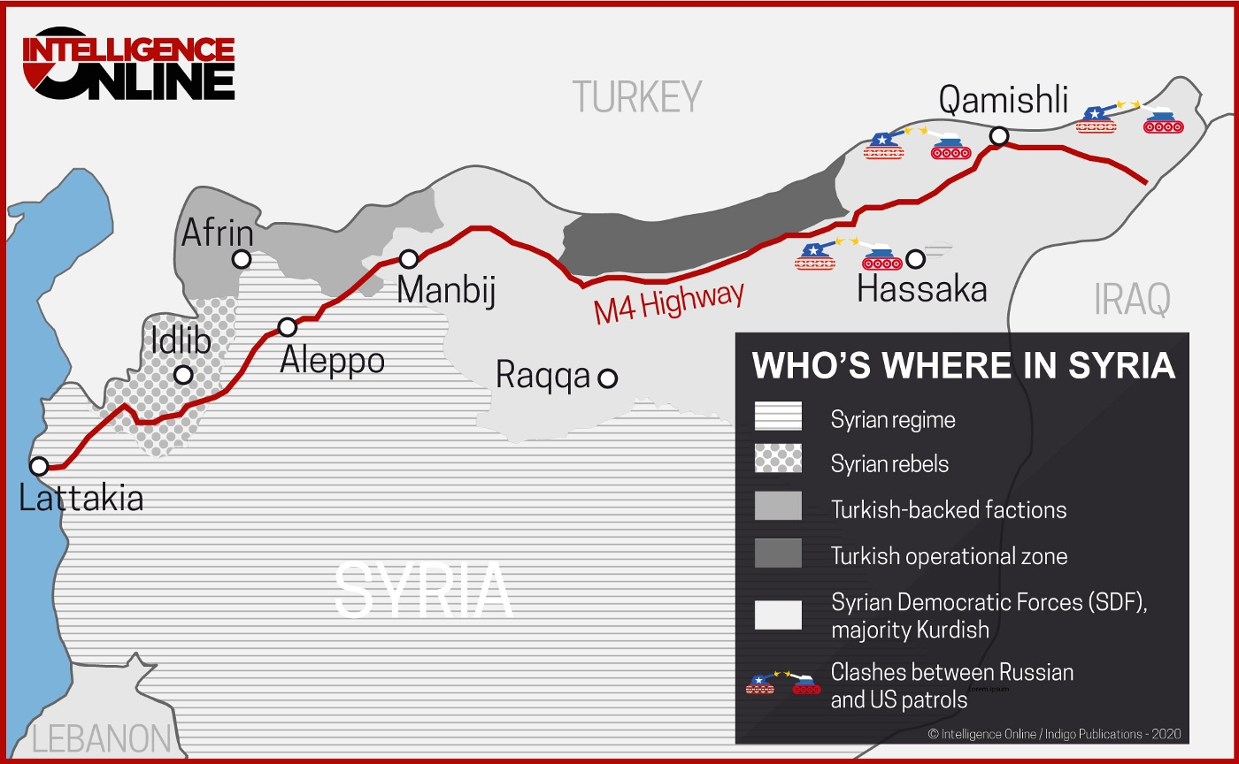 Who’s where in Syria