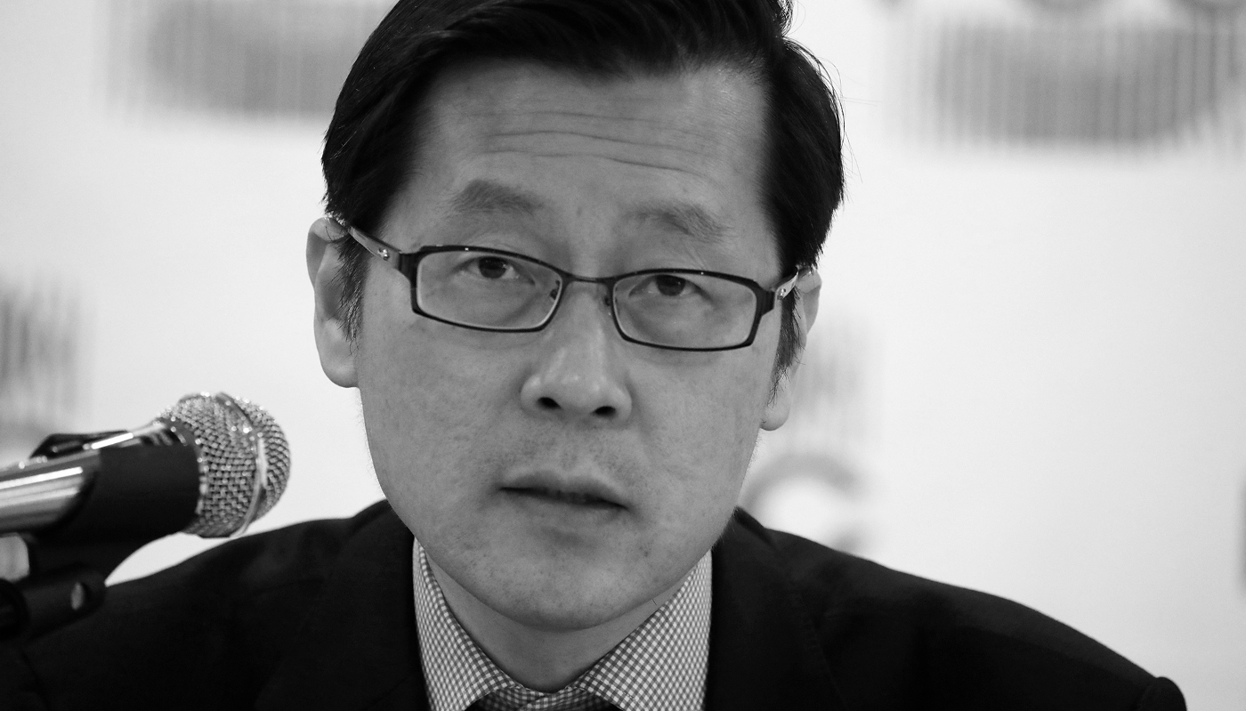 The vice-president of South Korean think-tank, the Sejong Institute, Cheong Seong-chang in Seoul, South Korea, on 13 April 2018.