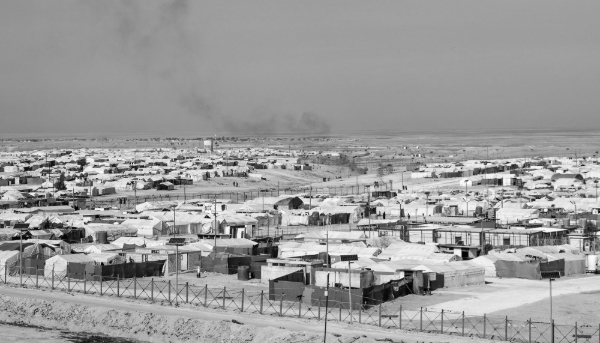Al-Hol refugee camp, northern Syria. 