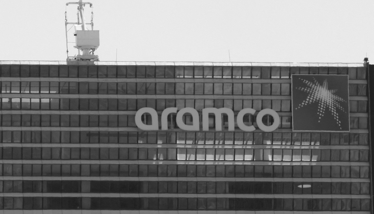 Aramco tower in Riyadh's King Abdullah Financial District (KAFD) on 3 March 2025.