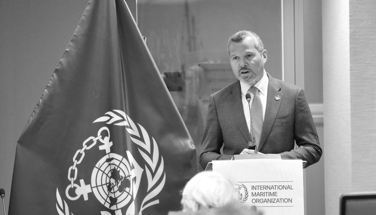 The Secretary-General of the International Maritime Organisation (IMO), Arsenio Dominguez.