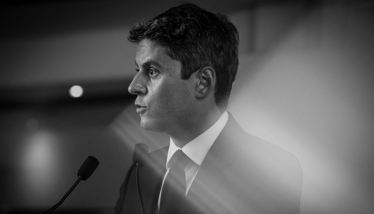 The head of the French centre-right Renaissance party and candidate in the upcoming 2027 presidential election, former prime minister Gabriel Attal.
