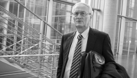 The former head of Germany's BND Federal Intelligence Service, August Hanning, in Berlin, on 2 October 2015.