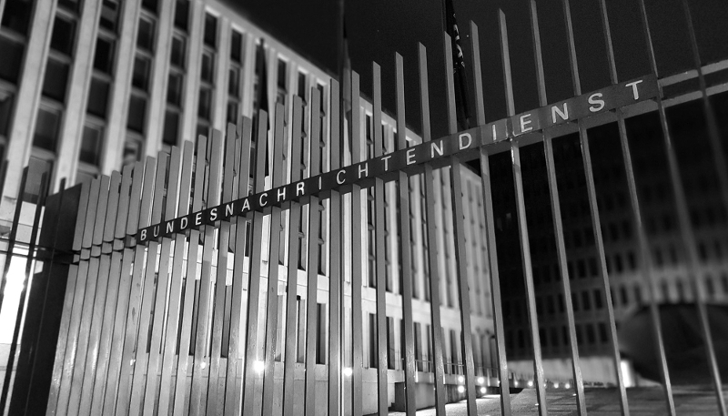 German Federal Intelligence Service (BND) headquarters in Berlin.