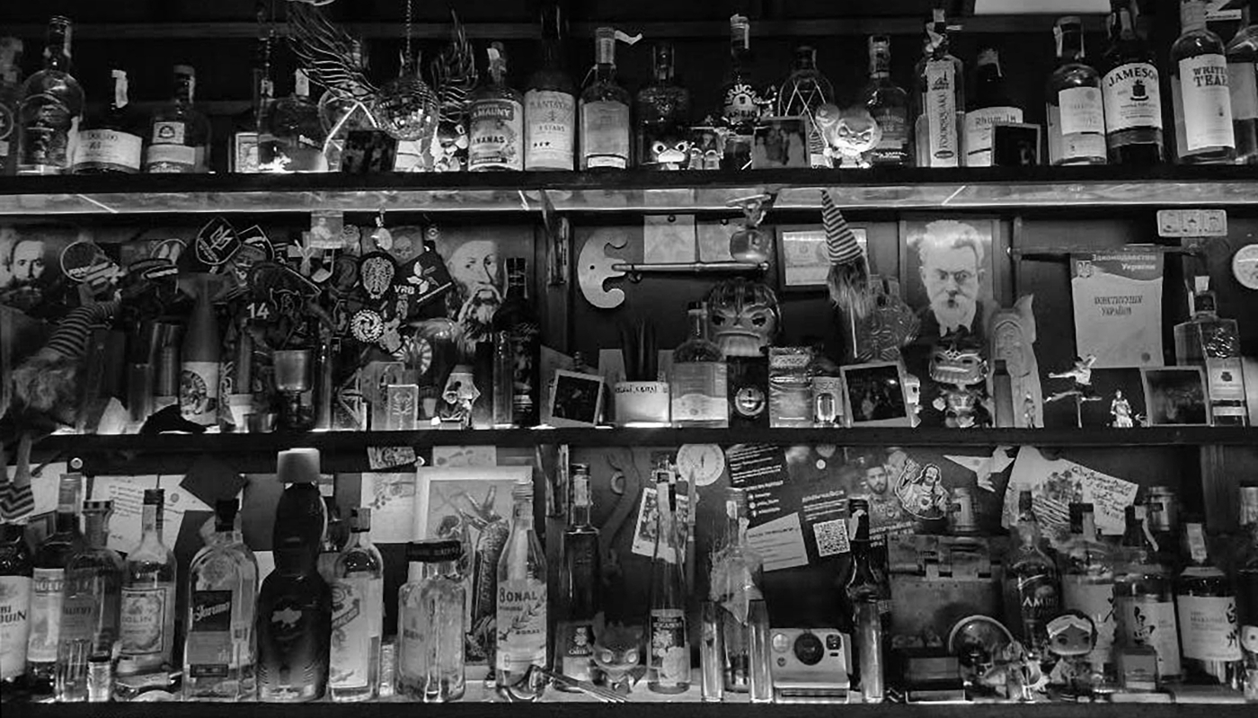 The Barman Dictat in Kyiv, Ukraine.