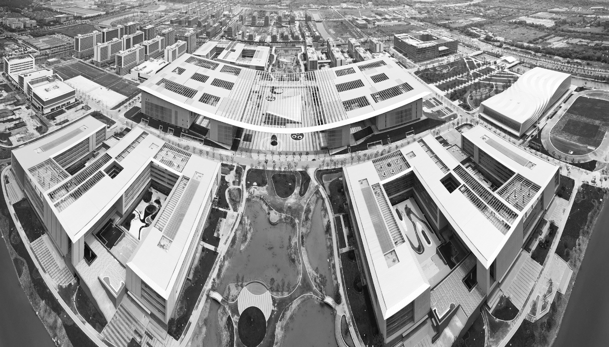 The French-Chinese aviation school at China's Beihang University.