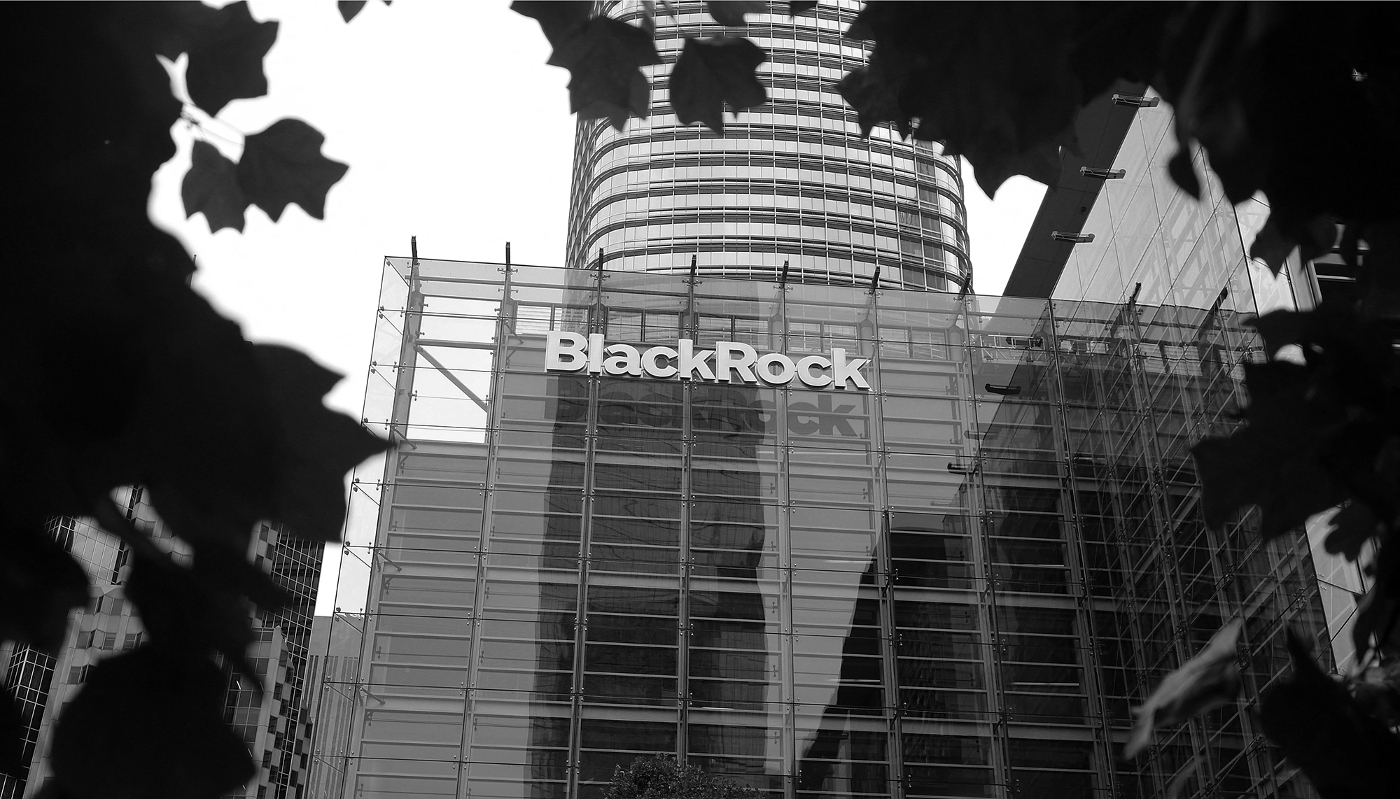 BlackRock office in San Francisco, California, on 15 July 2024.