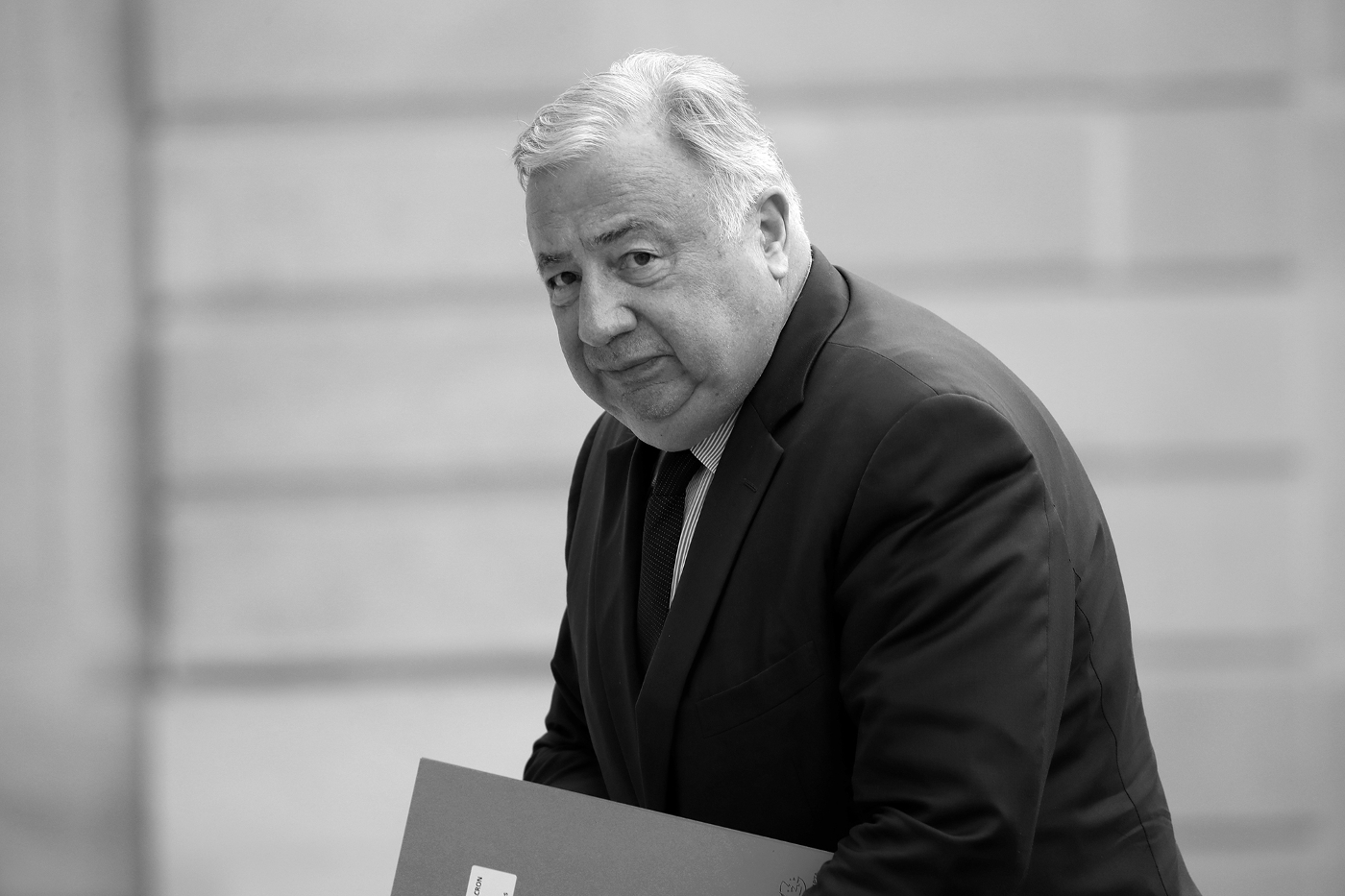 The president of the French Senate, Gérard Larcher.