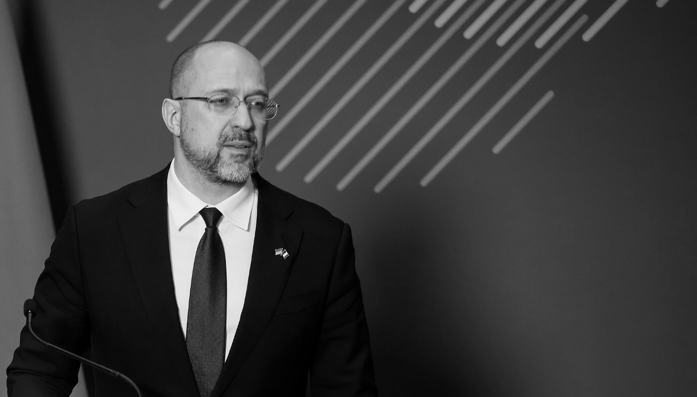 Ukrainian Prime Minister Denys Shmyhal.