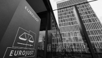 The headquarters of the EU Agency for Criminal Justice Cooperation (Eurojust) in The Hague. 