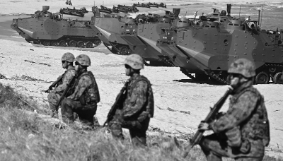 The joint Japan-US exercise ‘Keen Sword’, conducted by the Japan Self-Defence Forces and the US Army in Isen, Kagoshima Prefecture (western Japan), and on the island of Kyushu, on 18 November 2022.