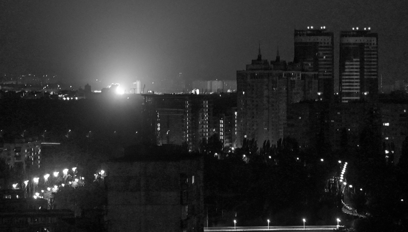Russian strikes on Kyiv on the night of 5-6 July 2026.