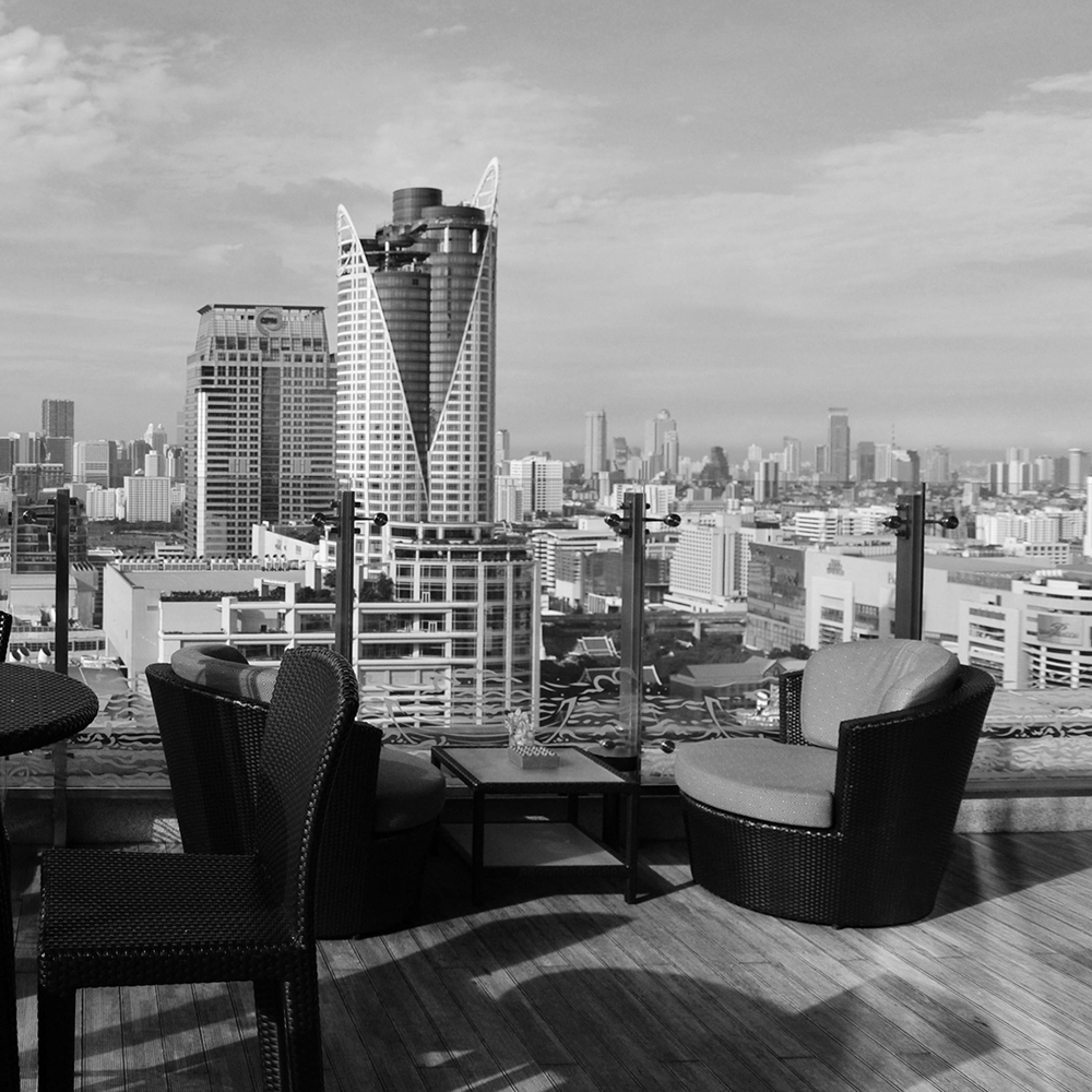 A view of the Thai capital from the Amari Bangkok hotel.
