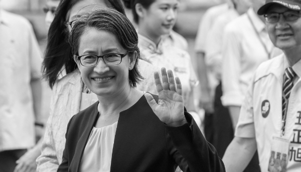 Taiwan Vice-President Hsiao Bi-khim in Keelung, Taiwan, on 8 September 2025.