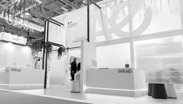 The INRAE stand at the 61st International Agricultural Fair in Paris, 23 February 2025.