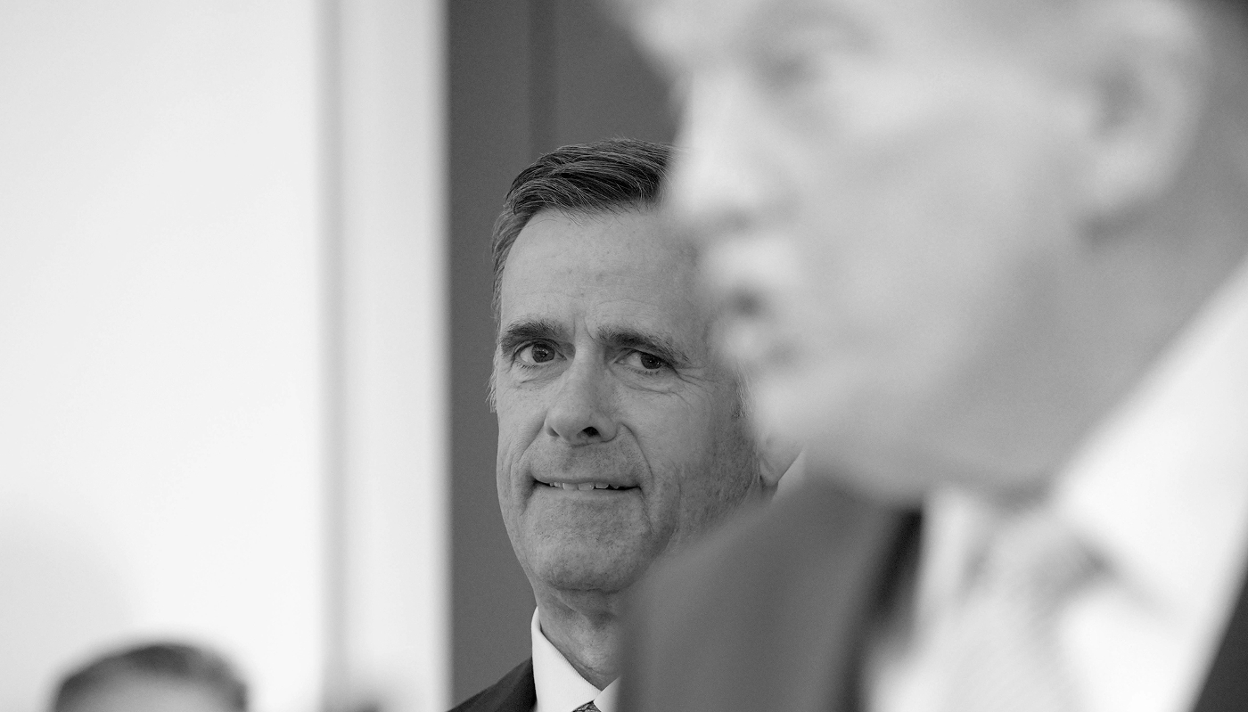 CIA Director John Ratcliffe during a press conference at the White House, on 6 April 2026.