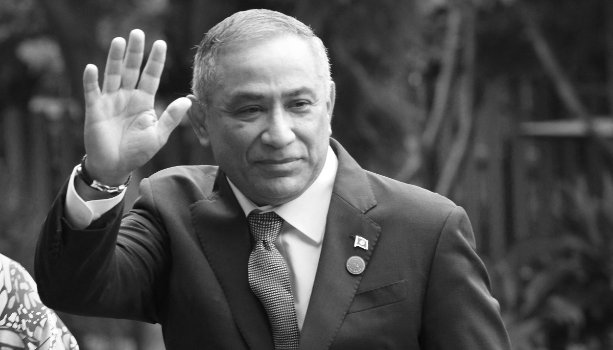 Belize Prime Minister Johnny Briceno in Mexico, on 1 October 2024. 