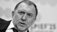 Russian oligarch Oleg Deripaska attends the Saint Petersburg International Economic Forum (SPIEF) in Saint Petersburg, on 20 June 2025. 
