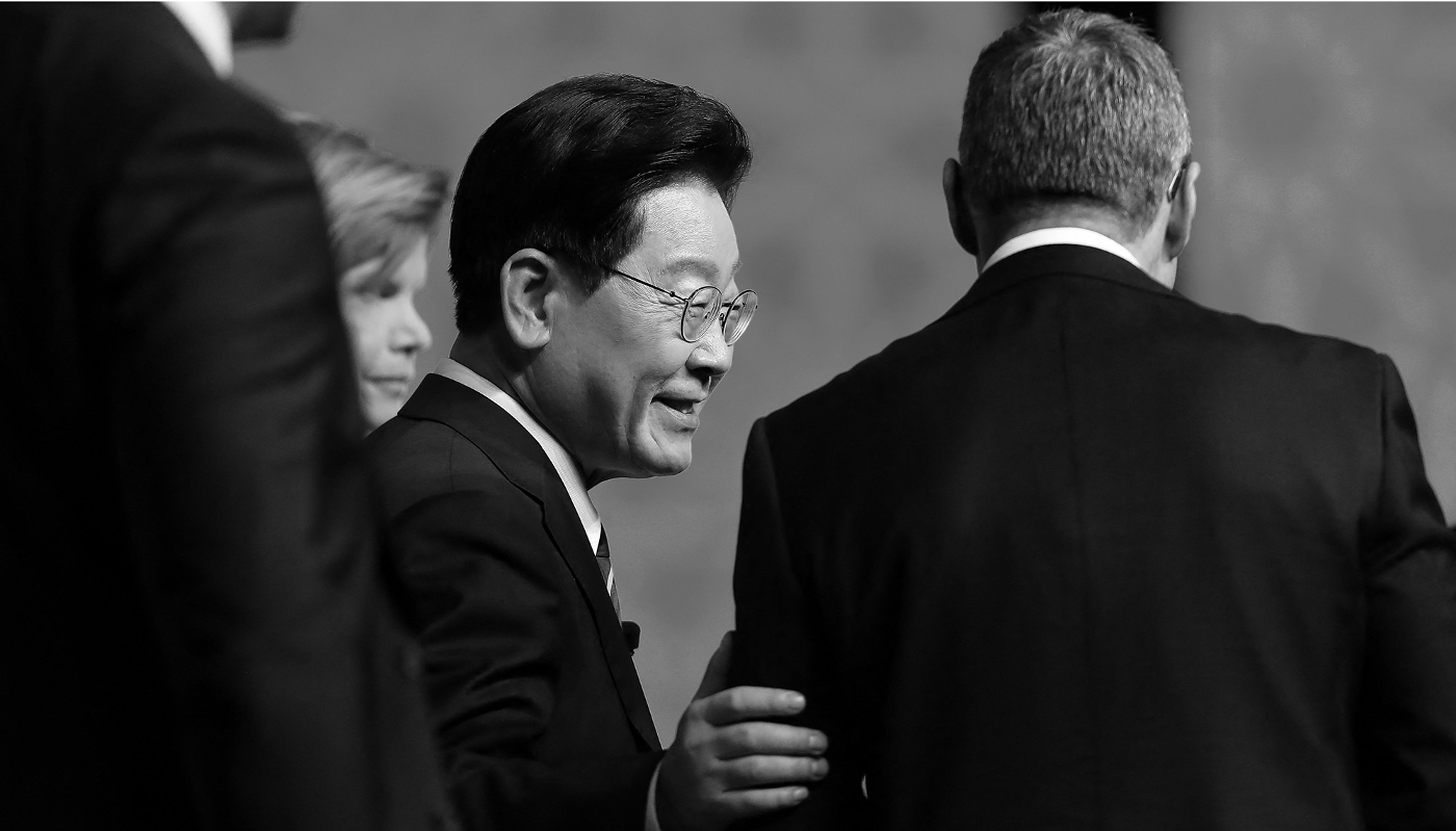 South Korea President Lee Jae-myung at the NATO Summit Defense Industry Forum in Ankara, Turkey, on 7 July 2026.