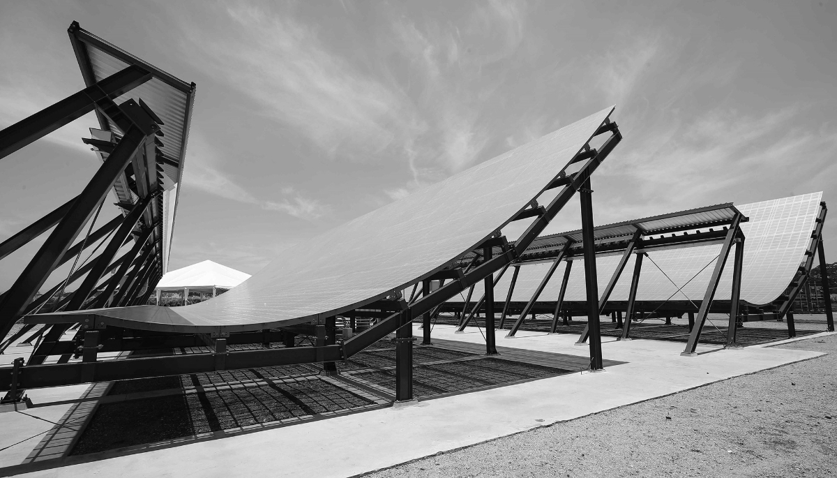A ground-based space radar belonging to the American company LeoLabs, in the province of Guanacaste, Costa Rica.