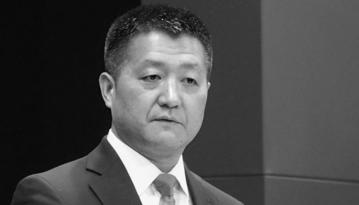 The now deputy director of the international department of the Central Committee of the Chinese Communist Party, Lu Kang, in Beijing, on 18 July 2019.