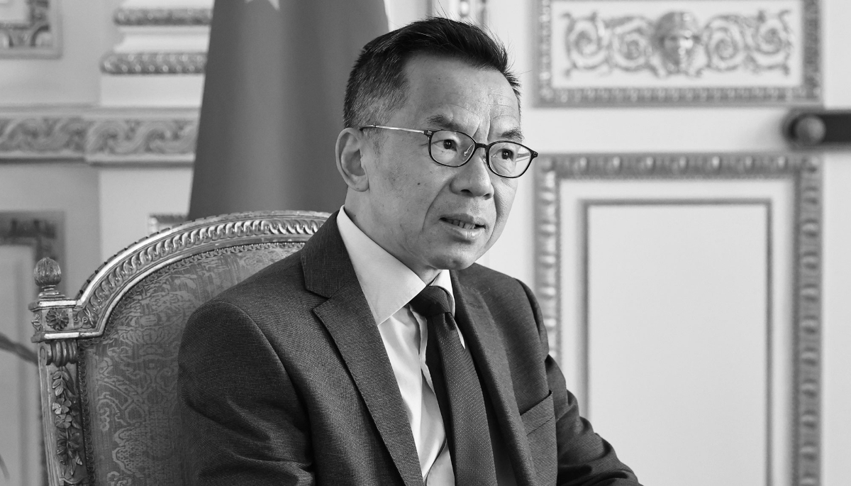 Lu Shaye, the former Chinese ambassador to France who embodies China's 'wolf warrior' diplomacy.