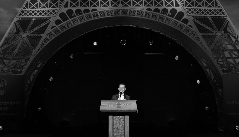 China's ambassador to France, Lu Shaye.