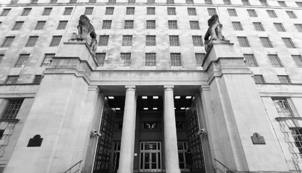 The British Ministry of Defence in London.