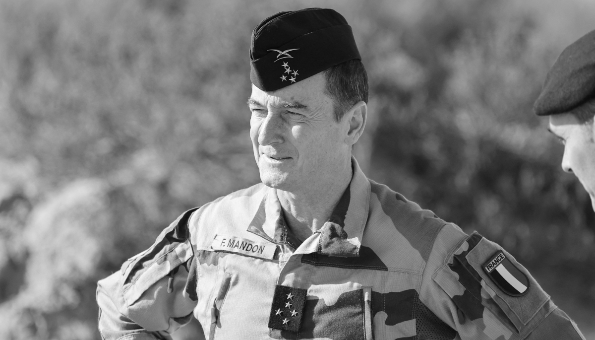 General Chief of Staff of the French Armed Forces Fabien Mandon.