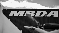 MBDA stand at Berlin ExpoCenter Airport during the ILA Berlin air show, 11 June 2026.