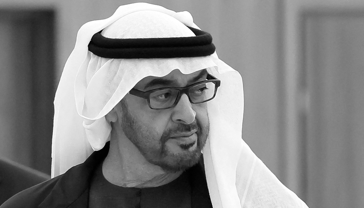 United Arab Emirates' President Sheikh Mohamed bin Zayed Al Nahyan.