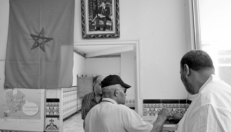 Interior of a mosque in the La Paillade district of Montpellier. The civil servant who was refused 'Secret' security clearance worked within the territorial intelligence service as head of department in charge of monitoring 'institutional' Islam.