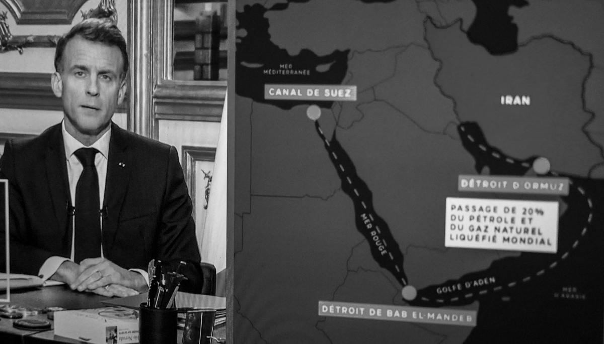 Televised address by French President Emmanuel Macron on 3 March 2026 on the situation in Iran and the Middle East.