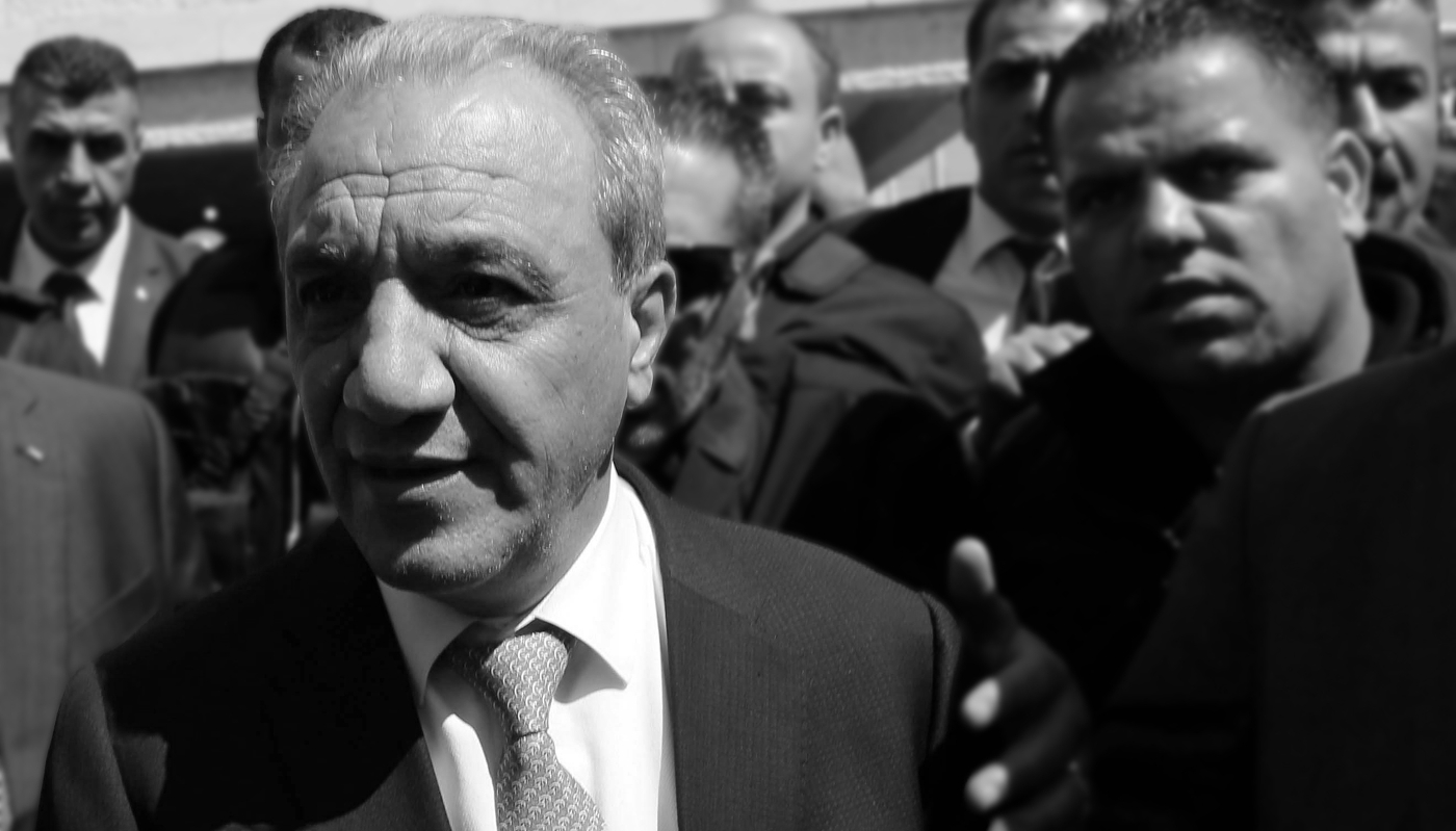 Majed Faraj, head of the Palestinian Authority's intelligence service.