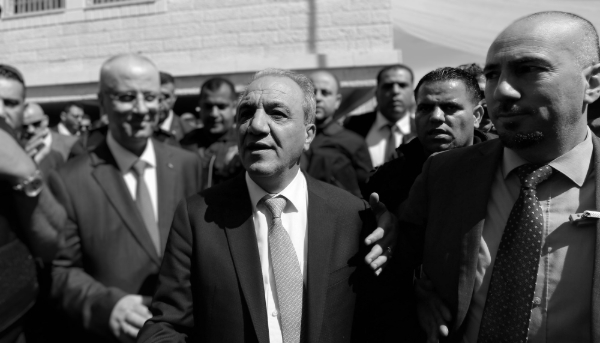 The head of Palestine's intelligence services, Majed Faraj, on 13 March 2018 in Gaza.