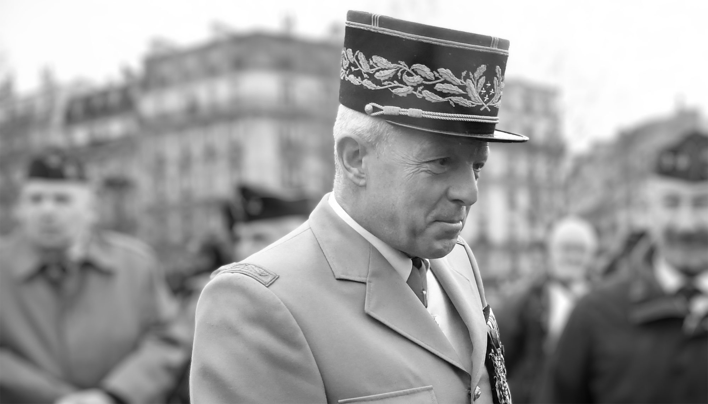 Retired French general Marc Conruyt is a consultant for American consulting giant Kearney in Abu Dhabi.