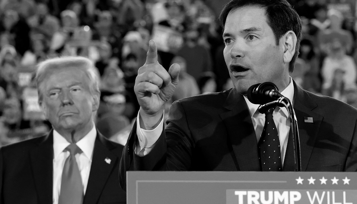 Marco Rubio during a campaign rally on 4 November 2024 in Raleigh, North Carolina. 