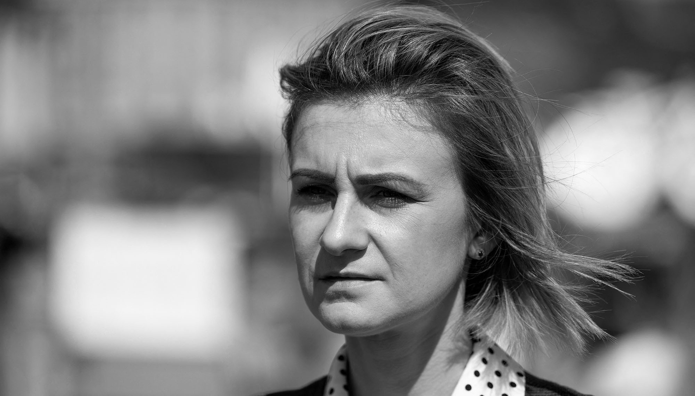 To boost its ideological visa programme, the Kremlin is counting on former Russian spy in the United States Maria Butina (photo taken on 14 August 2024 in Moscow).