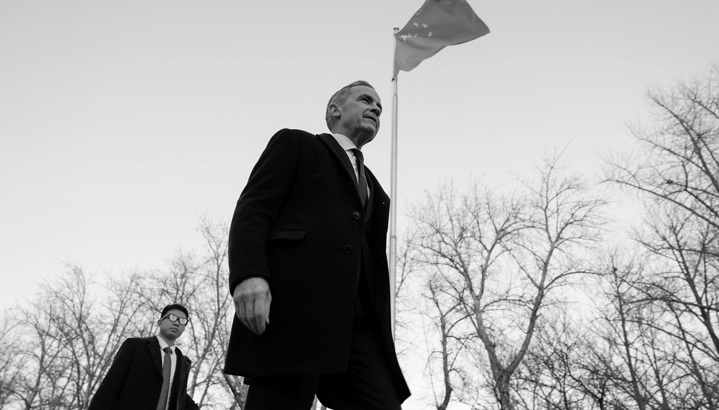 Canada's Prime Minister Mark Carney in Beijing, China, 16 January 2026.