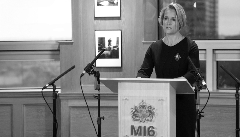 The head of Britain's MI6 secret intelligence service Blaise Metreweli is expected in Davos this week.