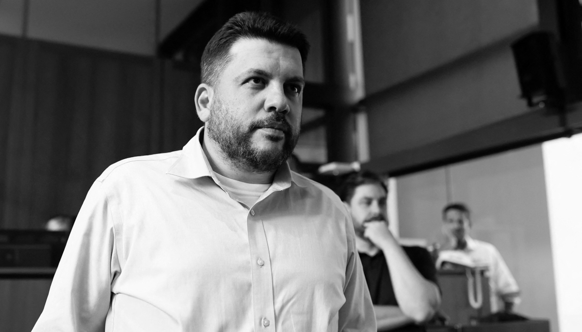 Leonid Volkov, political director of the anti-corruption foundation set up by the late Russian opposition figure Alexey Navalny.