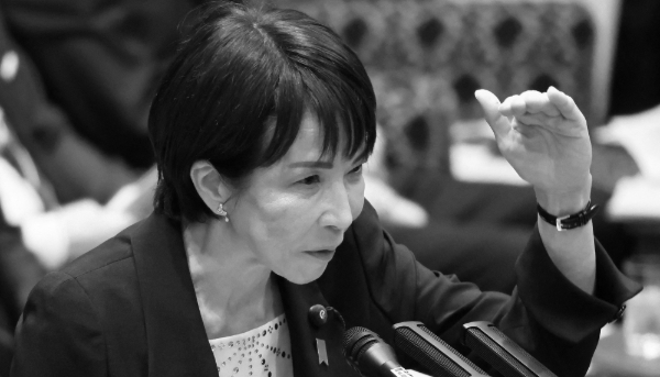 Japan's Prime Minister Sanae Takaichi at the Diet in Tokyo on 13 November 2025.  