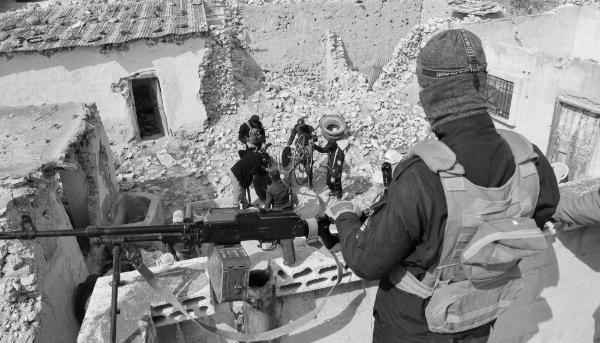 The security situation in post-Bashar al-Assad Syria remains tense. Syrian forces search for weapons stashes in Homs, on 23 March 2025.