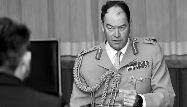 The former head of the British army General Sir Patrick Sanders.
